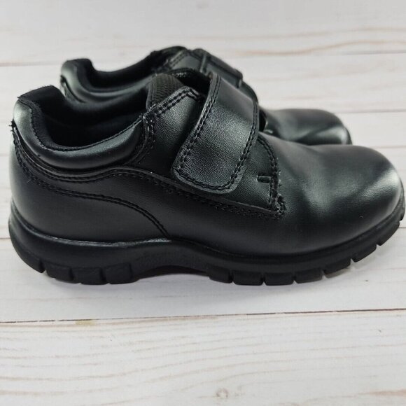 Smart Fit‎ Black Toddler Boys Dress Shoe Size 12.5 Strap Skid Resistant - Picture 6 of 11